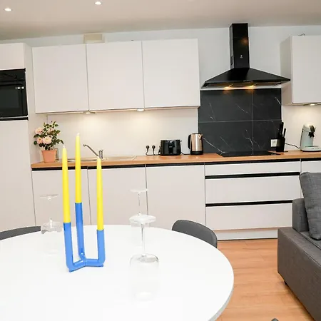 Chic & Modern 1br & 1lr Apt, 12 Min Walk To Rabot *
