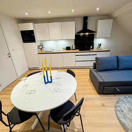 Daire Chic & Modern 1br & 1lr Apt, 12 Min Walk To Rabot