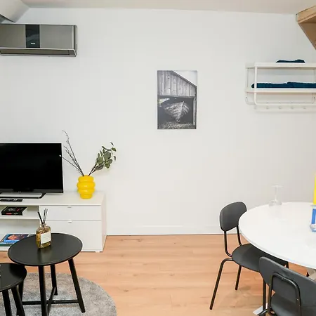 Chic & Modern 1br & 1lr Apt, 12 Min Walk To Rabot Gent