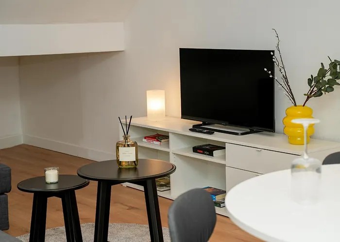 Chic & Modern 1br & 1lr Apt, 12 Min Walk To Rabot Gent